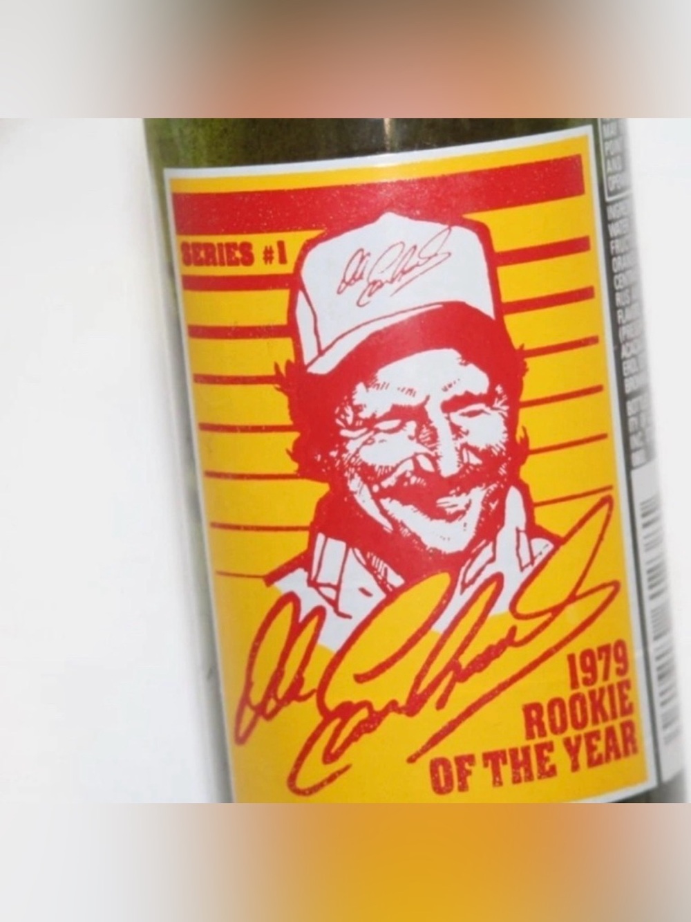 Sun Drop Dale Earnhardt Collectible 1979 Rookie of the Year Bottle - Picture 4 of 5